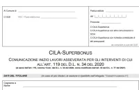 CILA Superbonus 110%: Cos'è e quali sono le differenze con la CILA