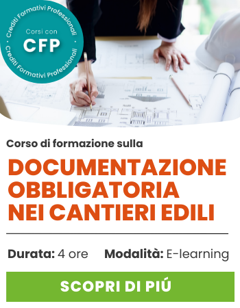 Corso di formazione sui documenti obbligatori in cantiere