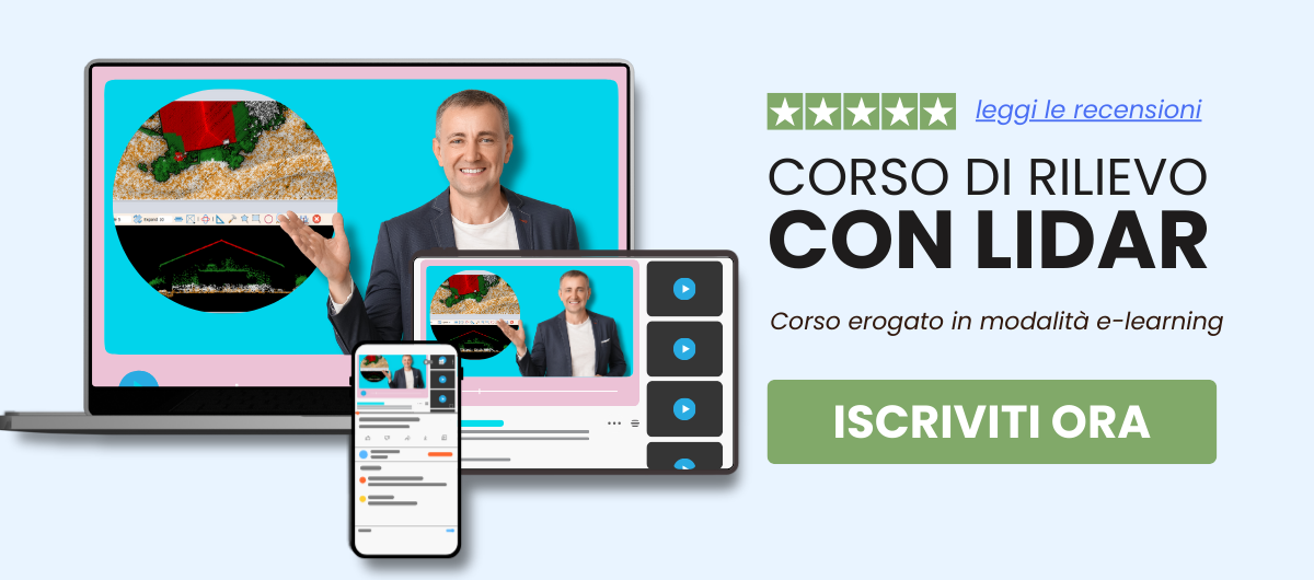 Corso di Rilievo con Lidar in modalità e-learning