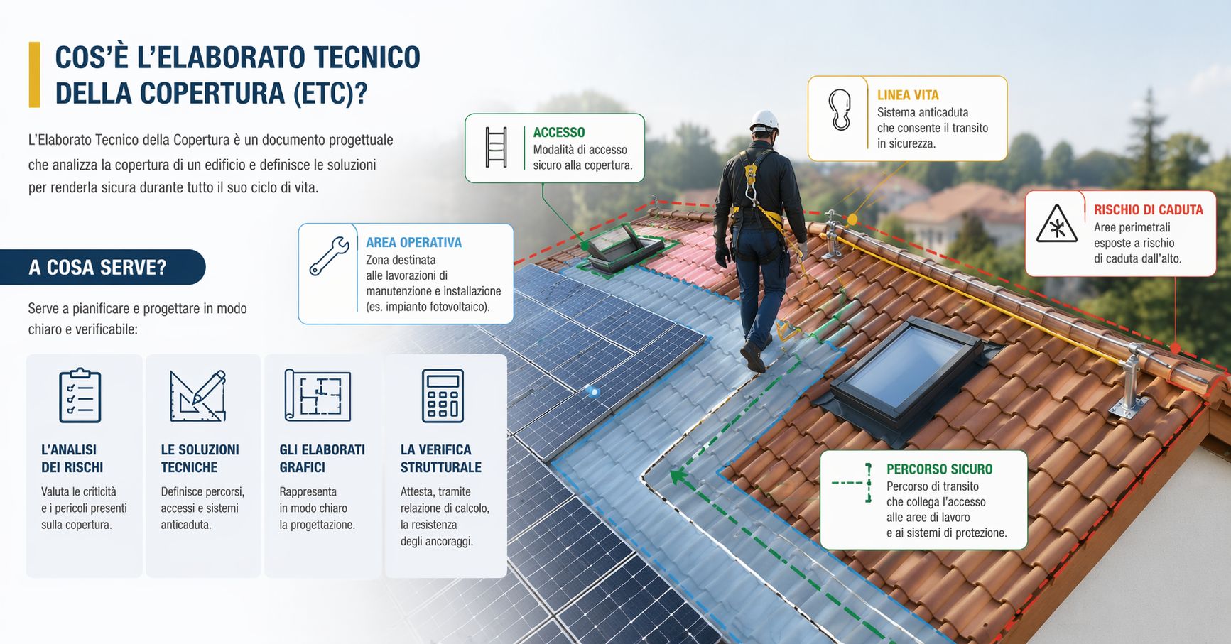 Cos'&egrave; l'elaborato tecnico della copertura